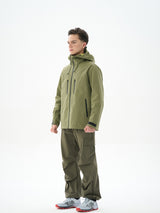 Army Green Hooded Jacket