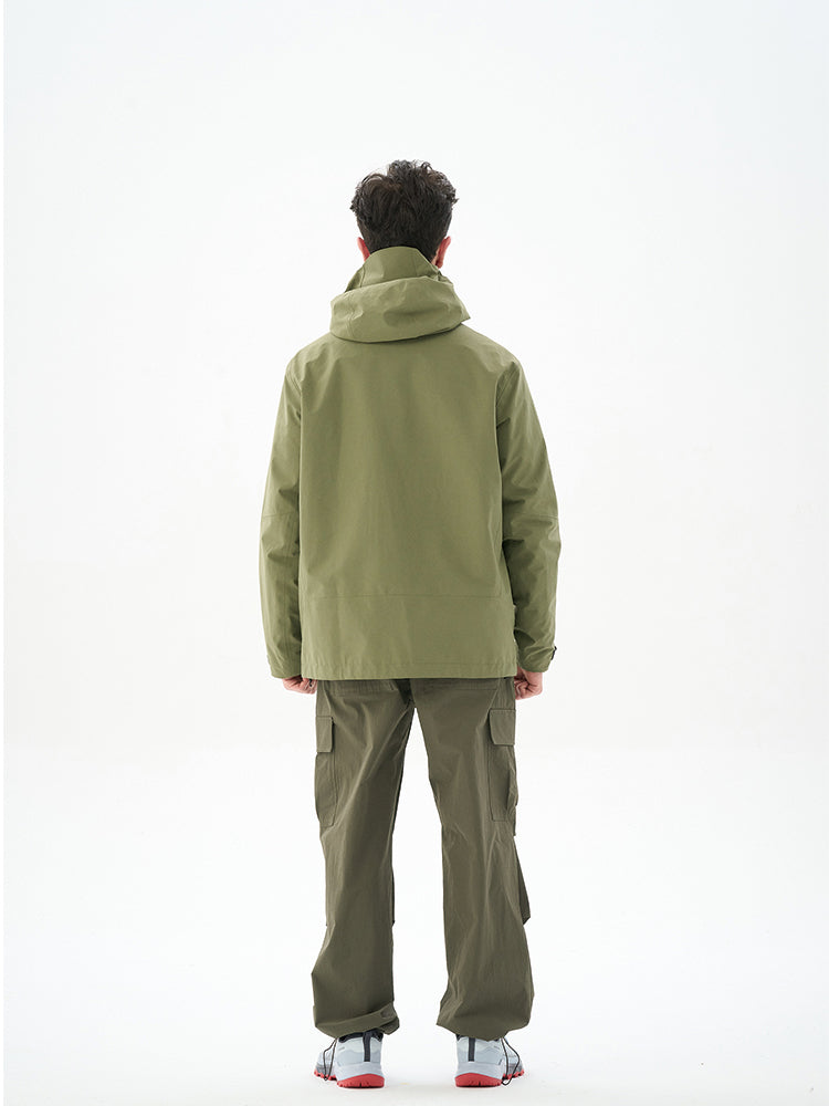 Army Green Hooded Jacket