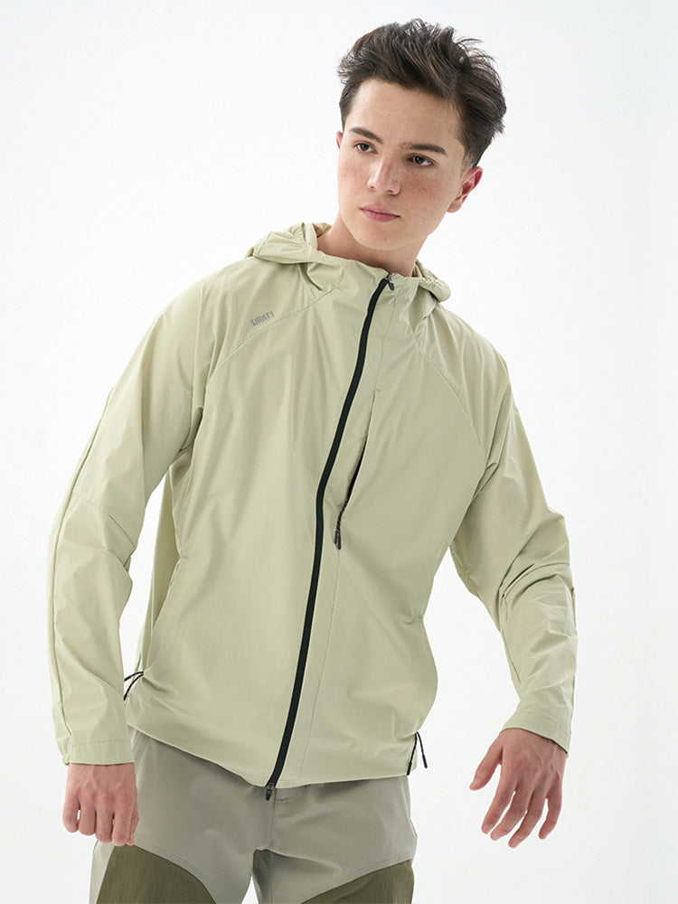 Green Patchwork Sun Protection Jacket