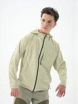 Green Patchwork Sun Protection Jacket