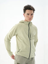 Green Patchwork Sun Protection Jacket