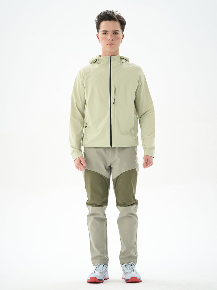 Green Patchwork Sun Protection Jacket