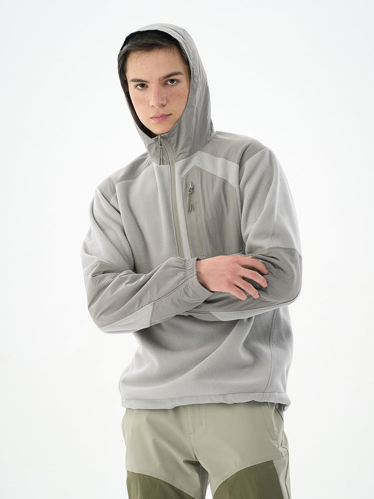 Grey Polar Fleece Jacket