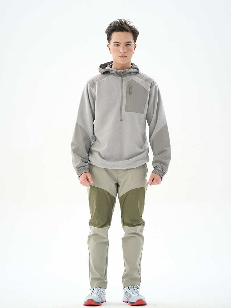 Grey Polar Fleece Top