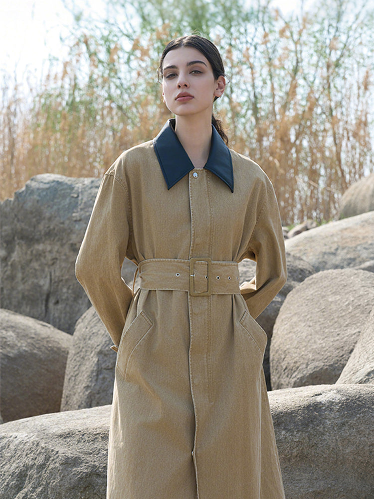 Khaki Trench Coat