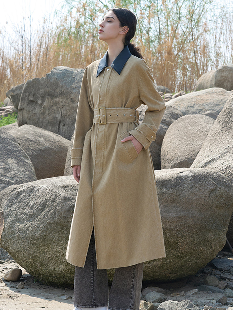 Khaki Trench Coat