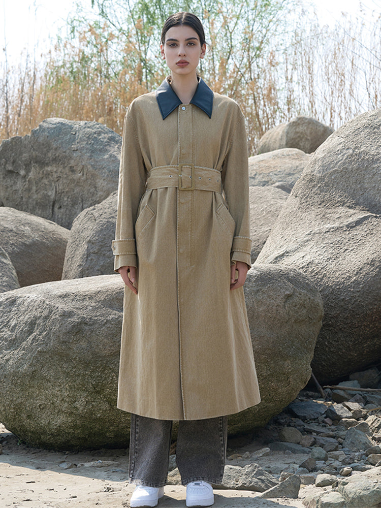 Khaki Trench Coat