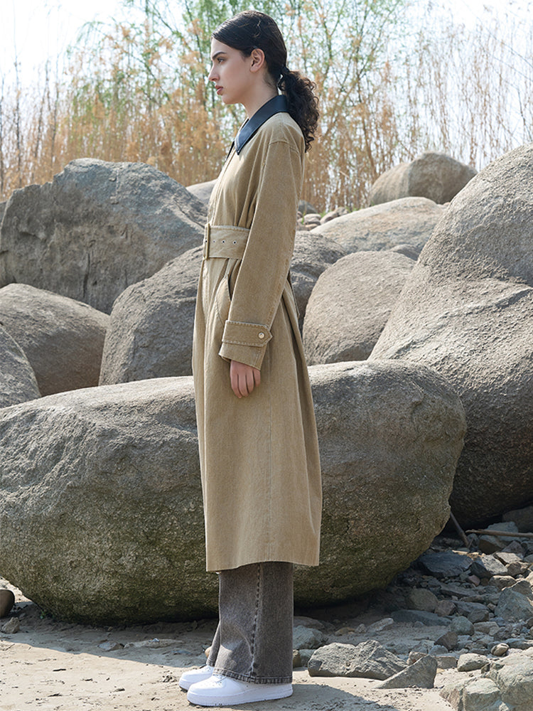 Khaki Trench Coat