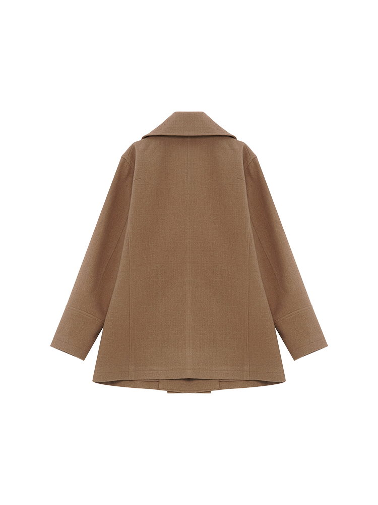 Men's Classic Wool-Blend Coat | Timeless Warmth & Style