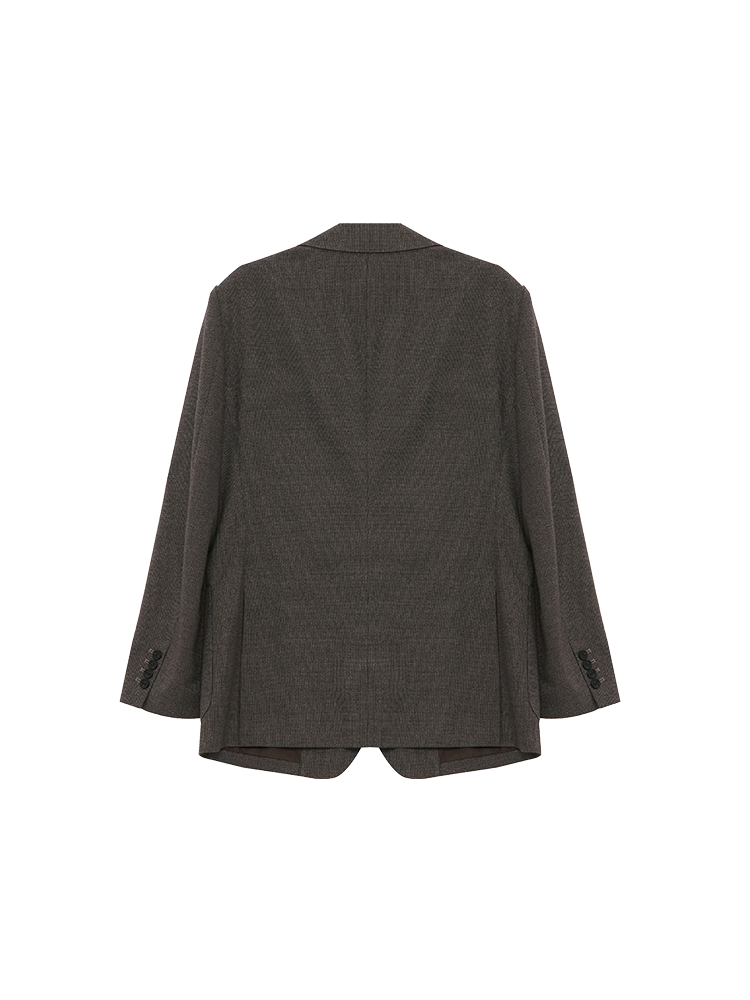 Men's Structured Cotton Overcoat | Timeless Elegance