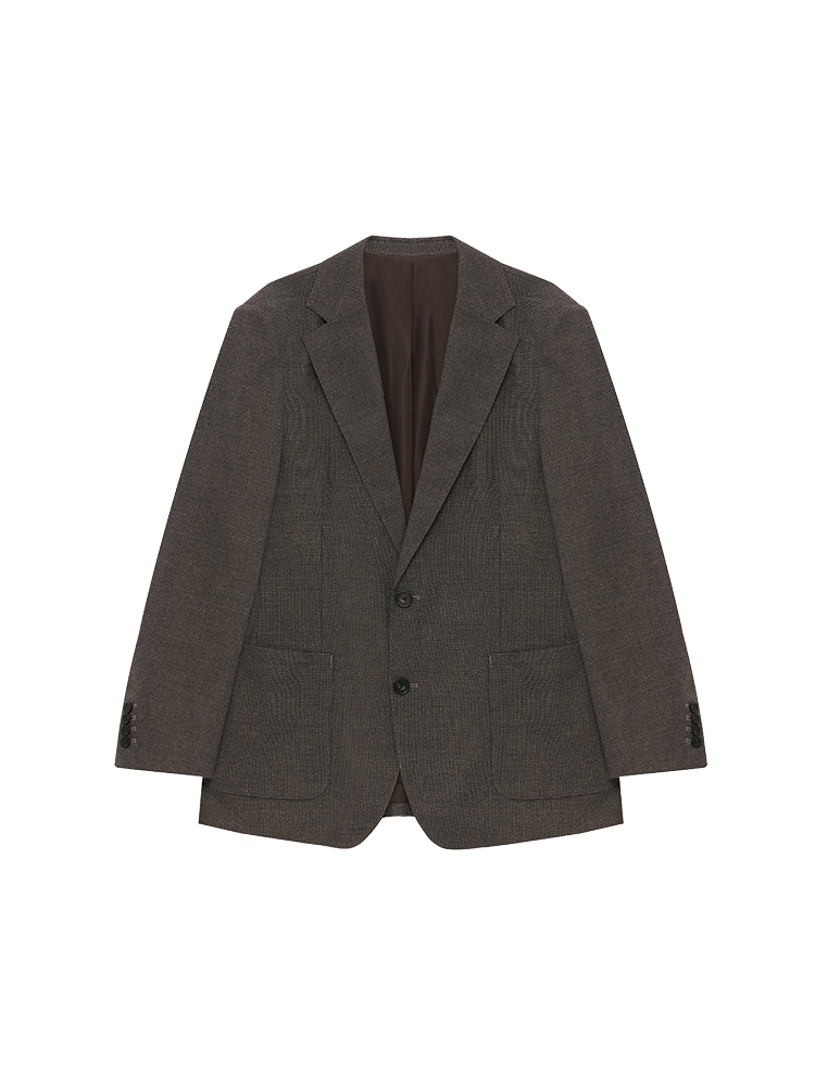 Men's Structured Cotton Overcoat | Timeless Elegance