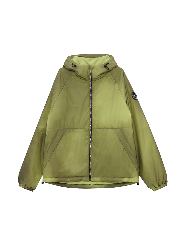 Men's Utility Quilted Hooded Jacket | Windproof & Heating Pad Ready