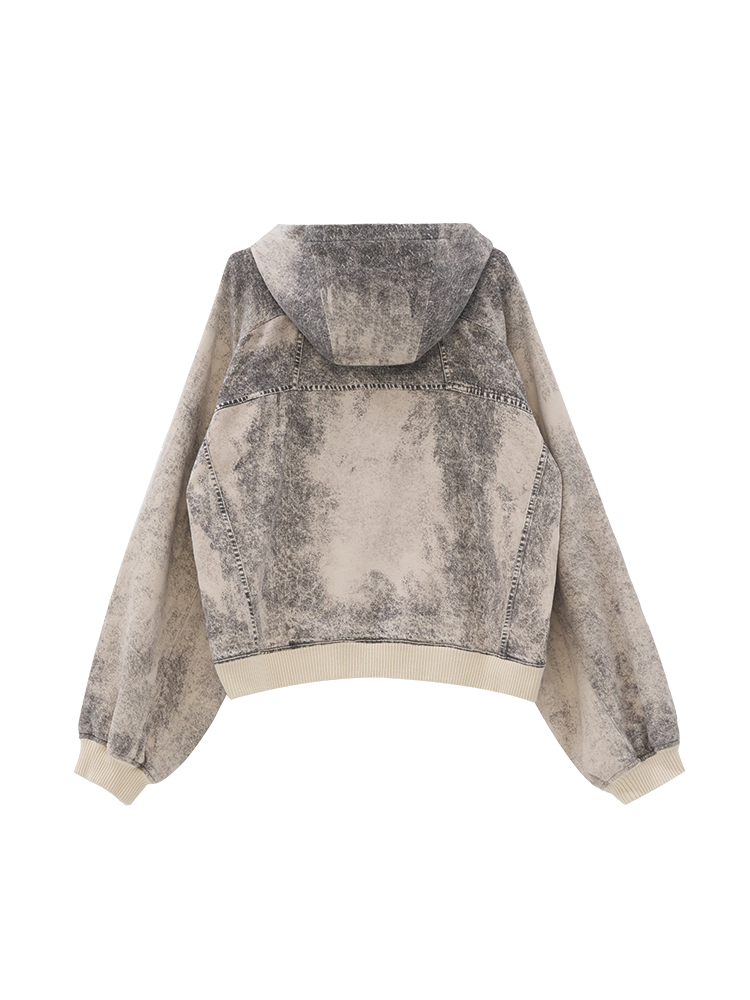 Men's Speckled Grey Lightweight Jacket | 100% TENCEL™ Lyocell