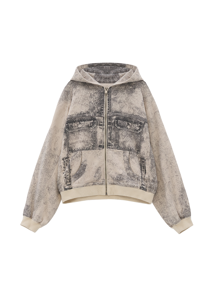 Men's Speckled Grey Lightweight Jacket | 100% TENCEL™ Lyocell