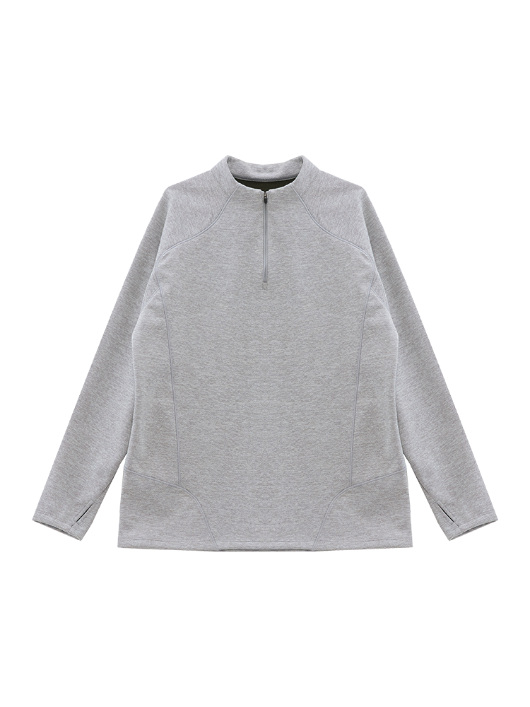 Men's Zip-Neck Training Sweatshirt | Lightweight & Breathable