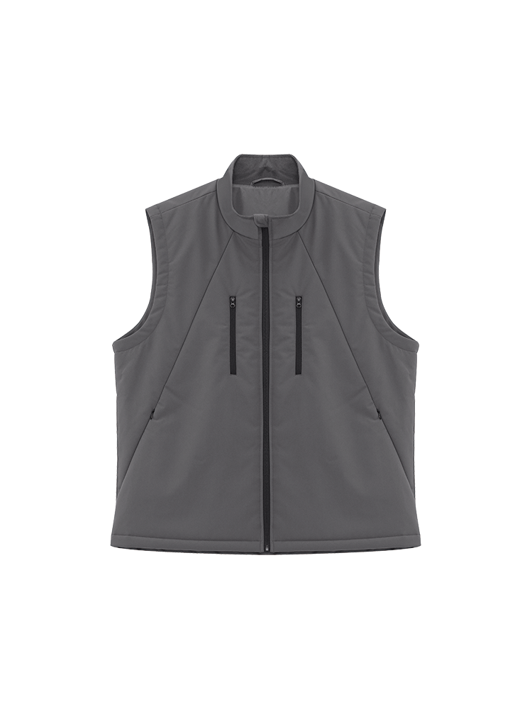 Rugged Men's Quilted Vest | Windproof & Durable Construction