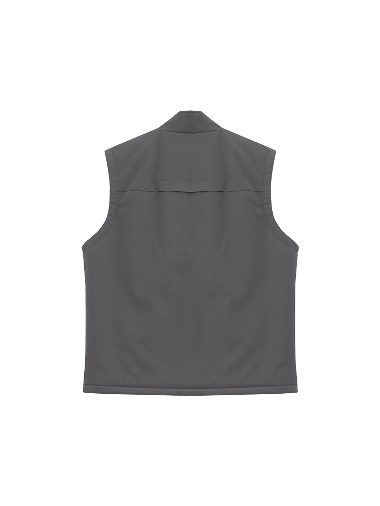 Rugged Men's Quilted Vest | Windproof & Durable Construction