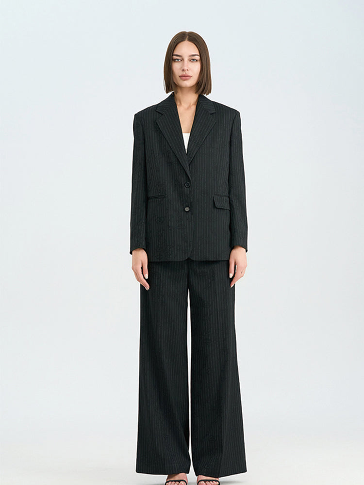 Classic Black Tailored Blazer