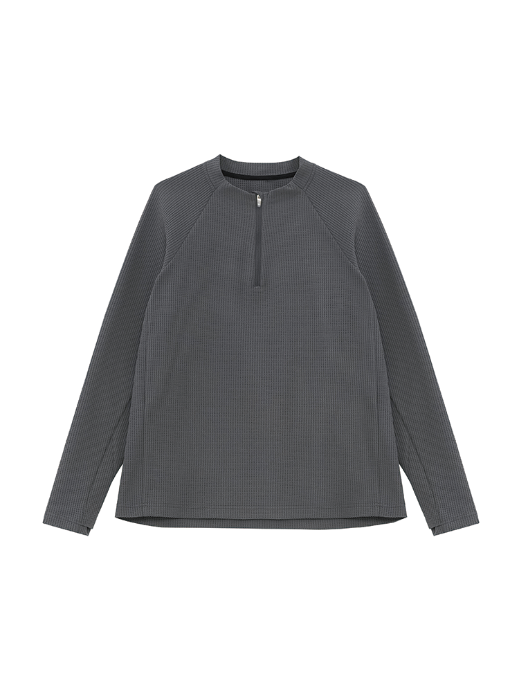 Men's Performance Waffle-Knit Top | Moisture-Wicking & Quick-Dry Fabric