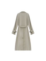 Men's Classic Trench Coat | Cotton-Blend & Double-Breasted Design