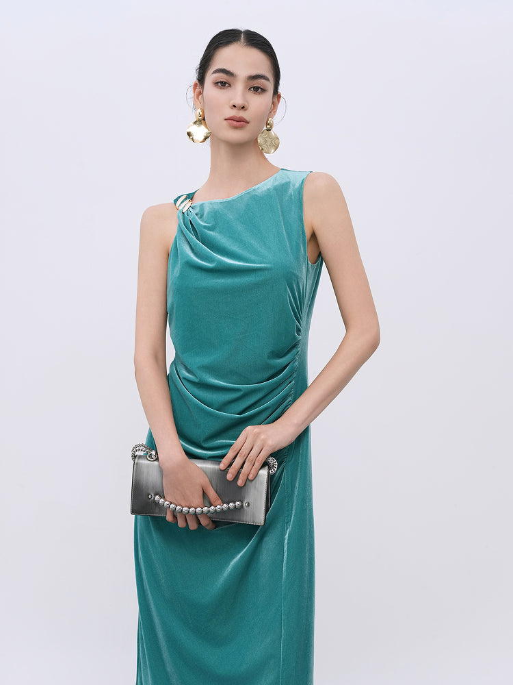 Emerald Green Day-to-Night Stretch Dress