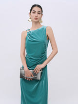Emerald Green Day-to-Night Stretch Dress