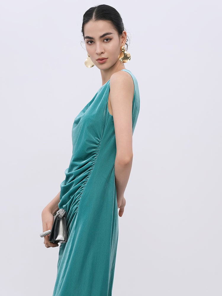 Emerald Green Day-to-Night Stretch Dress