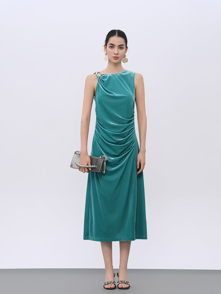 Emerald Green Day-to-Night Stretch Dress