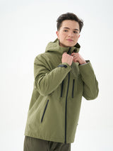 Army Green Hooded Jacket