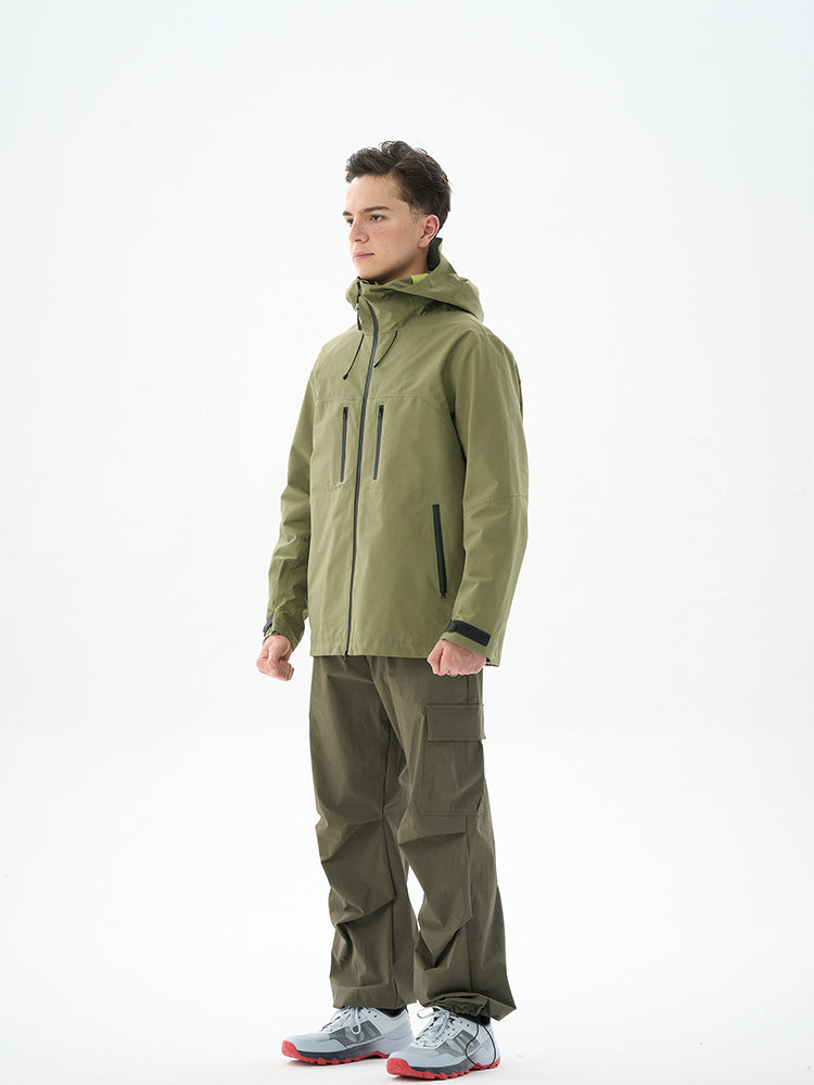 Army Green Hooded Jacket