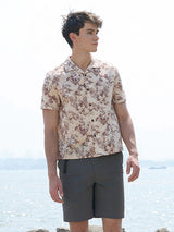 Printed Cotton-Linen Shirt
